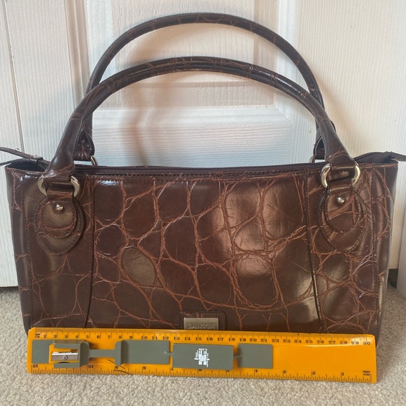 Lanvin brown leather handbag - Picture 8 of 10